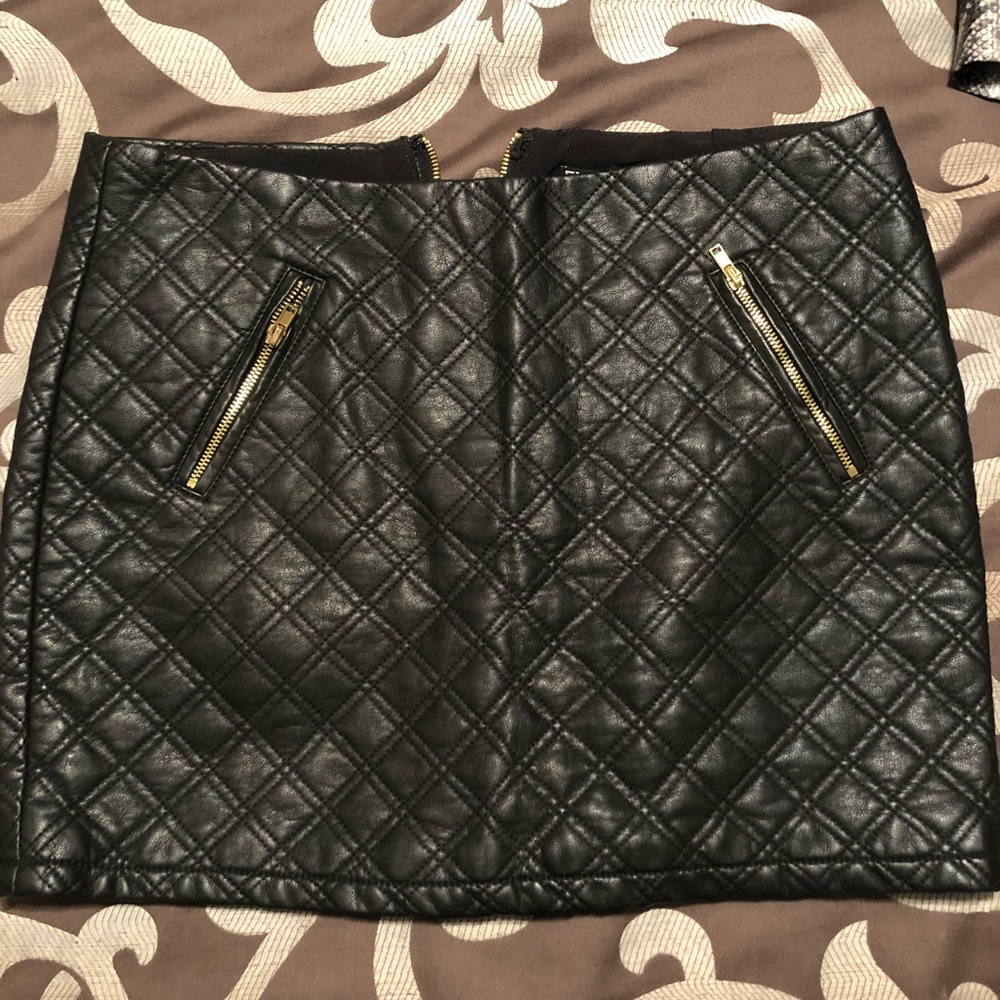 Black Quilted Mini